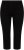 Ulla Popken Mony Stretch Capri Pants Black - Kavbojke & Hlače v Velikih Številkah – Plus Size - 