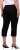 Ulla Popken Mony Stretch Capri Pants Black - Kavbojke & Hlače v Velikih Številkah – Plus Size - 