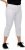 Ulla Popken Mony Stretch Capri Pants Snow White - Kavbojke & Hlače v Velikih Številkah – Plus Size - 