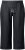 Ulla Popken Cool Linen Elastic Waist Capri Pants Black - Kavbojke & Hlače v Velikih Številkah – Plus Size - 