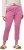 Ulla Popken Check Bengaline Slim Leg Sienna Fit Stretch Crop Pants Pale Lilac - Kavbojke & Hlače v Velikih Številkah – Plus Size - 