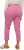 Ulla Popken Check Bengaline Slim Leg Sienna Fit Stretch Crop Pants Pale Lilac - Kavbojke & Hlače v Velikih Številkah – Plus Size - 