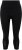 Ulla Popken Quick Dry Sport Crop Leggings Black - Kavbojke & Hlače v Velikih Številkah – Plus Size - 
