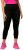 Ulla Popken Quick Dry Sport Crop Leggings Black - Kavbojke & Hlače v Velikih Številkah – Plus Size - 