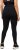 Ulla Popken High Waist Quick Dry Recycled Stretch Leggings Black - Kavbojke & Hlače v Velikih Številkah – Plus Size - 
