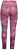 Ulla Popken Graphic Print Recycled Polyester Quick Dry Stretch Leggings Red - Kavbojke & Hlače v Velikih Številkah – Plus Size - 
