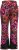 Ulla Popken Hyprar Rose Print Fully Lined Ski Pants Orange - Kavbojke & Hlače v Velikih Številkah – Plus Size - 