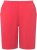 Ulla Popken Stretch Knit Bermuda Shorts Red - Kavbojke & Hlače v Velikih Številkah – Plus Size - 