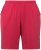 Ulla Popken Stretch Knit Bermuda Shorts Red - Kavbojke & Hlače v Velikih Številkah – Plus Size - 