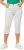Ulla Popken Basic Capri Sarah Fit Jeans Snow White - Kavbojke & Hlače v Velikih Številkah – Plus Size - 