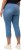 Ulla Popken Cropped Stretch Blend Mony Jeans Blue - Kavbojke & Hlače v Velikih Številkah – Plus Size - 