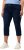 Ulla Popken Cropped Stretch Blend Mony Jeans Blue Denim - Kavbojke & Hlače v Velikih Številkah – Plus Size - 