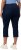 Ulla Popken Cropped Stretch Blend Mony Jeans Blue Denim - Kavbojke & Hlače v Velikih Številkah – Plus Size - 