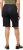 Ulla Popken Frayed Hemline Elastic Waistband Bermuda Shorts Black - Kavbojke & Hlače v Velikih Številkah – Plus Size - 