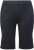 Ulla Popken Frayed Hemline Elastic Waistband Bermuda Shorts Navy - Kavbojke & Hlače v Velikih Številkah – Plus Size - 