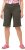 Ulla Popken Frayed Hemline Elastic Waistband Bermuda Shorts Loden Green - Kavbojke & Hlače v Velikih Številkah – Plus Size - 