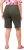 Ulla Popken Frayed Hemline Elastic Waistband Bermuda Shorts Loden Green - Kavbojke & Hlače v Velikih Številkah – Plus Size - 
