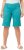 Ulla Popken Frayed Hemline Elastic Waistband Bermuda Shorts Bright Turquoise - Kavbojke & Hlače v Velikih Številkah – Plus Size - 