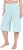 Ulla Popken Wide Leg Flared Bermuda Shorts Blue - Kavbojke & Hlače v Velikih Številkah – Plus Size - 