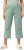 Ulla Popken Cropped Ruby Fit Pants Moss Green - Kavbojke & Hlače v Velikih Številkah – Plus Size - 