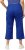 Ulla Popken Cropped Ruby Fit Pants Blue - Kavbojke & Hlače v Velikih Številkah – Plus Size - 