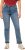 Ulla Popken Wide Leg Stretch Fit Mandy Jeans Light Blue Denim - Kavbojke & Hlače v Velikih Številkah – Plus Size - 