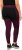 Ulla Popken High Waisted Hiking Leggings Purple - Kavbojke & Hlače v Velikih Številkah – Plus Size - 