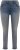 Ulla Popken Fringed Hem Stretch Fit Jeans Blue Denim - Kavbojke & Hlače v Velikih Številkah – Plus Size - 