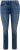 Ulla Popken Textured Stripe Sarah Slim Fit Jeans Blue - Kavbojke & Hlače v Velikih Številkah – Plus Size - 