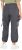 Ulla Popken Elastic Waist Cargo Pants Graphite Grey - Kavbojke & Hlače v Velikih Številkah – Plus Size - 