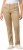 Ulla Popken Mony Tapered Leg Zip Pocket Pants Dark Putty - Kavbojke & Hlače v Velikih Številkah – Plus Size - 