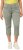 Ulla Popken Cropped Stretch Fit Mony Pants Light Moss Green - Kavbojke & Hlače v Velikih Številkah – Plus Size - 