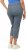 Ulla Popken Cropped Stretch Fit Mony Pants Light Sapphire - Kavbojke & Hlače v Velikih Številkah – Plus Size - 