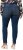 Ulla Popken Sammy Destroy 5 Pocket Jeans Blue Denim - Kavbojke & Hlače v Velikih Številkah – Plus Size - 