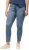 Ulla Popken Rhinestone Detail Stretch Fit Skinny Jeans Blue - Kavbojke & Hlače v Velikih Številkah – Plus Size - 