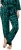 Ulla Popken Palm Leaf Print Elastic Waist Pants Navy - Kavbojke & Hlače v Velikih Številkah – Plus Size - 