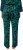 Ulla Popken Palm Leaf Print Elastic Waist Pants Navy - Kavbojke & Hlače v Velikih Številkah – Plus Size - 