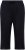 Ulla Popken Cropped Linen Blend Elastic Waist Pants Navy - Kavbojke & Hlače v Velikih Številkah – Plus Size - 
