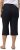 Ulla Popken Cropped Linen Blend Elastic Waist Pants Navy - Kavbojke & Hlače v Velikih Številkah – Plus Size - 