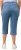 Ulla Popken Sienna Stretch Denim Capris Blue - Kavbojke & Hlače v Velikih Številkah – Plus Size - 