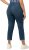 Ulla Popken Cropped Narrow Leg Jeans Blue Denim - Kavbojke & Hlače v Velikih Številkah – Plus Size - 