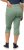 Ulla Popken Stretch Fit Raw Hem Moss Green - Kavbojke & Hlače v Velikih Številkah – Plus Size - 