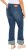 Ulla Popken Wide Cuff Stretch Fit Jeans Blue Denim - Kavbojke & Hlače v Velikih Številkah – Plus Size - 