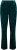 Ulla Popken Velvet Elastic Waist Pants Green - Kavbojke & Hlače v Velikih Številkah – Plus Size - 