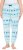 Ulla Popken Alpine Striped Plush Loungewear Pants Blue - Kavbojke & Hlače v Velikih Številkah – Plus Size - 