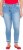 Ulla Popken Double Fringe Hem Stretch Fit Jeans Light Blue Denim - Kavbojke & Hlače v Velikih Številkah – Plus Size - 
