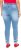 Ulla Popken Double Fringe Hem Stretch Fit Jeans Light Blue Denim - Kavbojke & Hlače v Velikih Številkah – Plus Size - 
