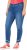 Ulla Popken Double Fringe Hem Stretch Fit Jeans Denim Blue - Kavbojke & Hlače v Velikih Številkah – Plus Size - 