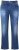 Ulla Popken Tapered Leg Lightly Distressed Jeans Denim Blue - Kavbojke & Hlače v Velikih Številkah – Plus Size - 