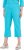 Ulla Popken Textured Elastic Waist Cropped Pants Deep Aqua - Kavbojke & Hlače v Velikih Številkah – Plus Size - 
